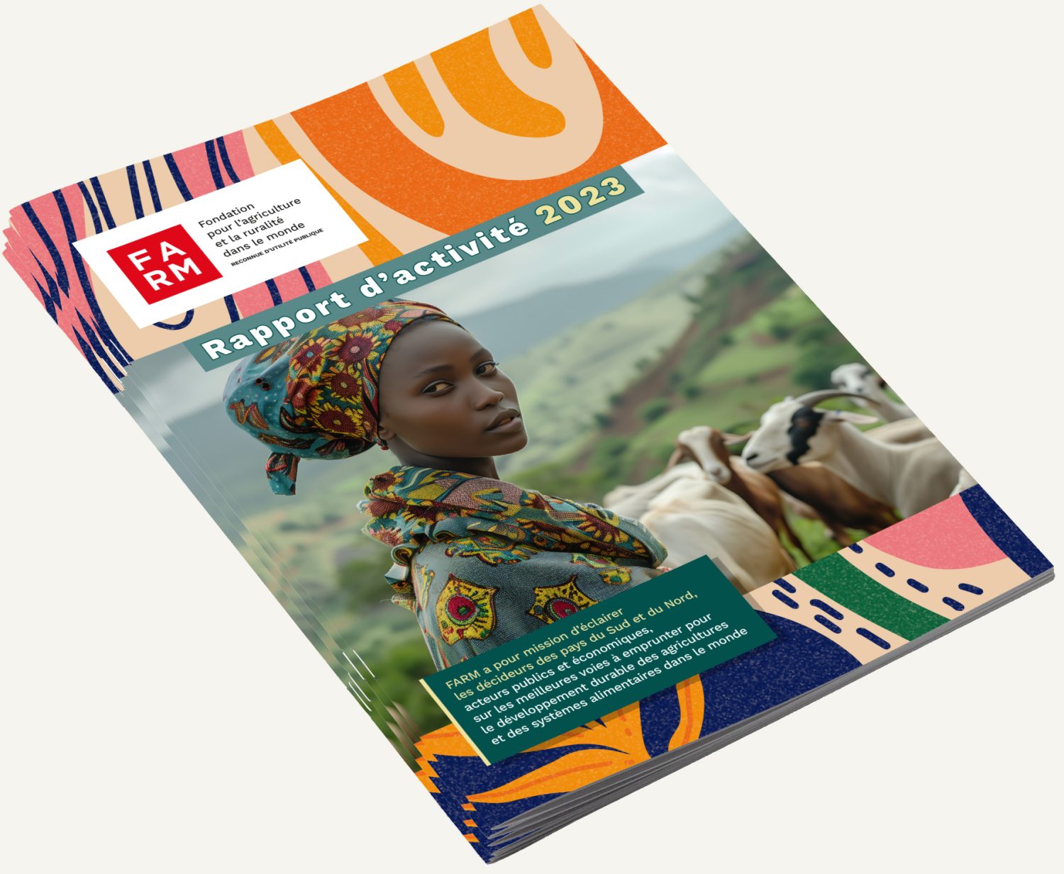 Couverture Rapport d'activité FARM 2024